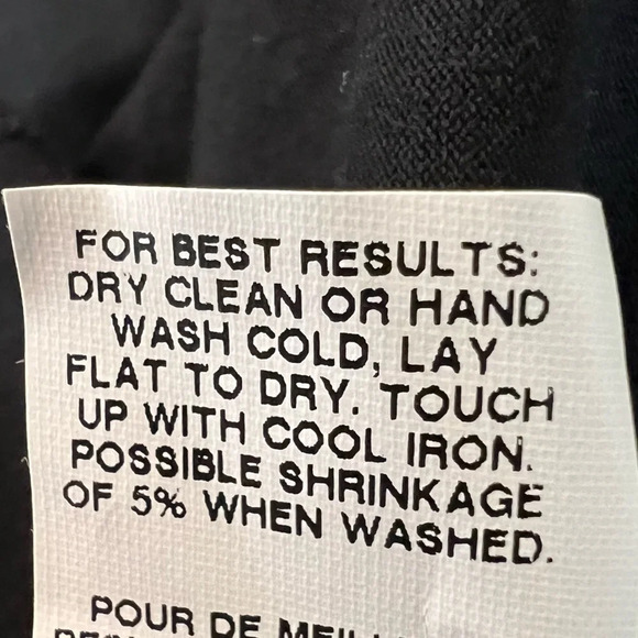 Karen Kane Black Full Length Faux Wrap Short Sleeved Dress. Size Large. NWT. - Picture 9 of 11